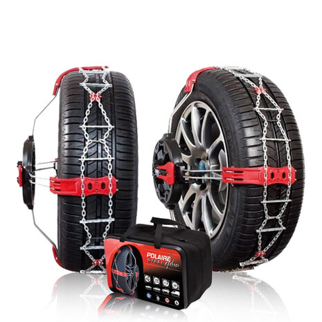 Loopvlak sneeuwkettingen Modula Polaire steel grip 245/50R19