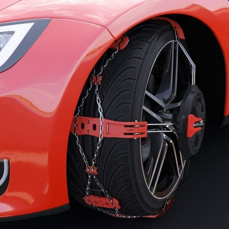 Loopvlak sneeuwkettingen Modula Polaire steel grip 265/45R20